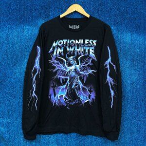 Motionless in White Lightning Metalcore Band Long Sleeve M